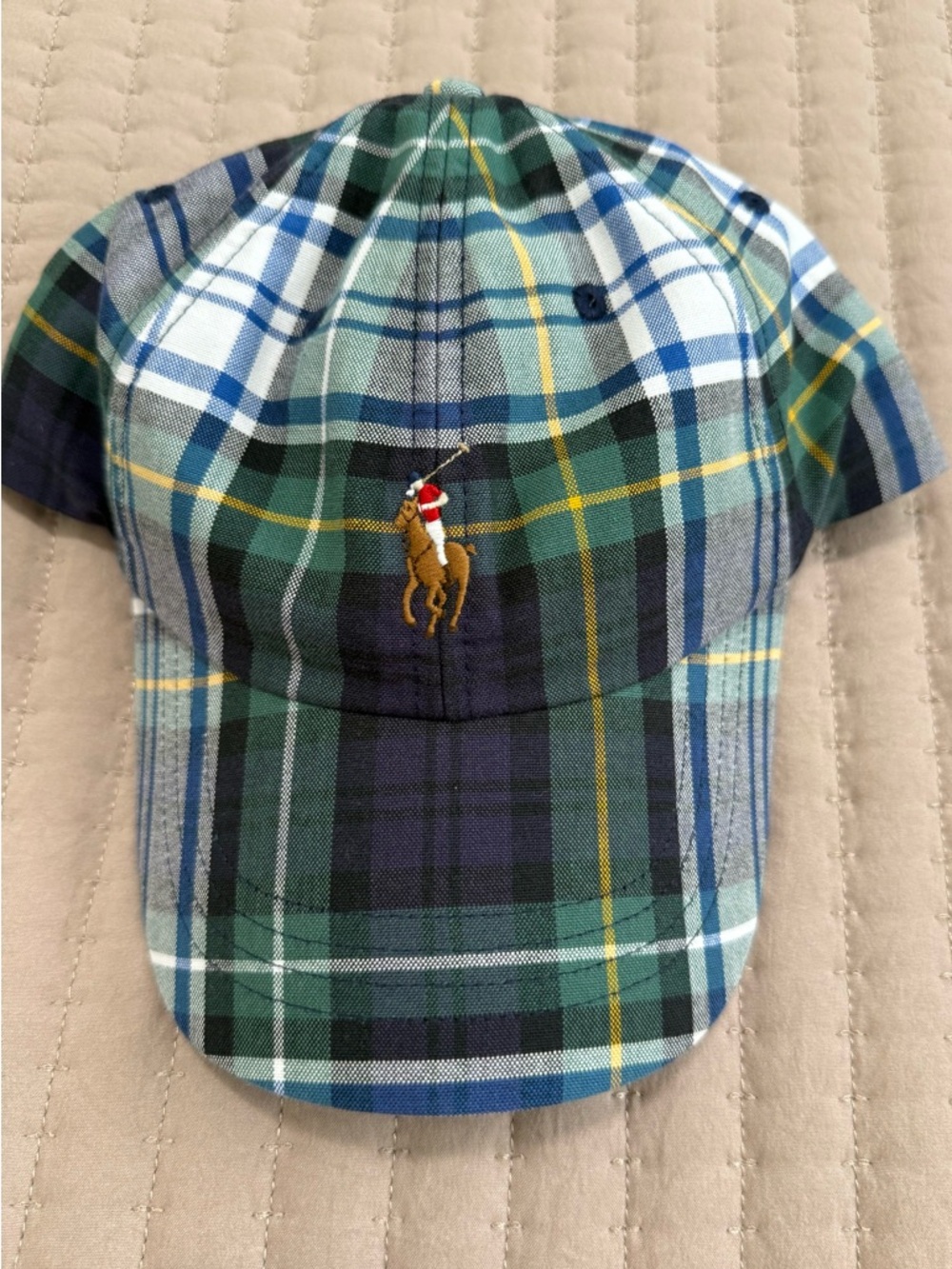 Polo Ralph Lauren Plaid cotton cap